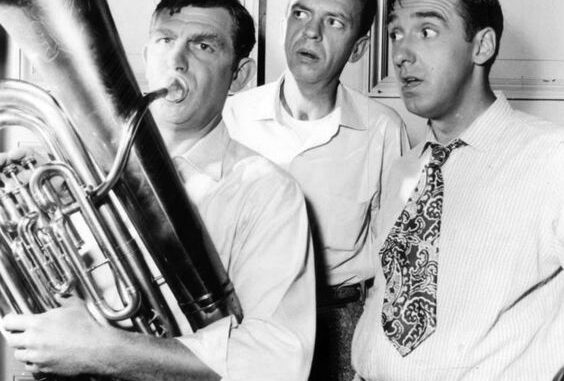 Andy Griffith snuck a nod to his musical hero into an episode of The Andy Griffith Show