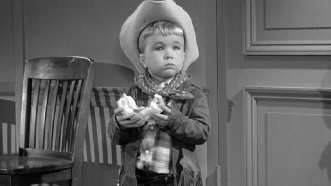 Clint Howard was so darn cute in his little cowboy outfit that they had to cast him on ''The Andy Griffith Show''