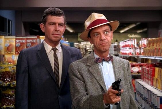 The Andy Griffith Show Andy Griffith and Don Knotts